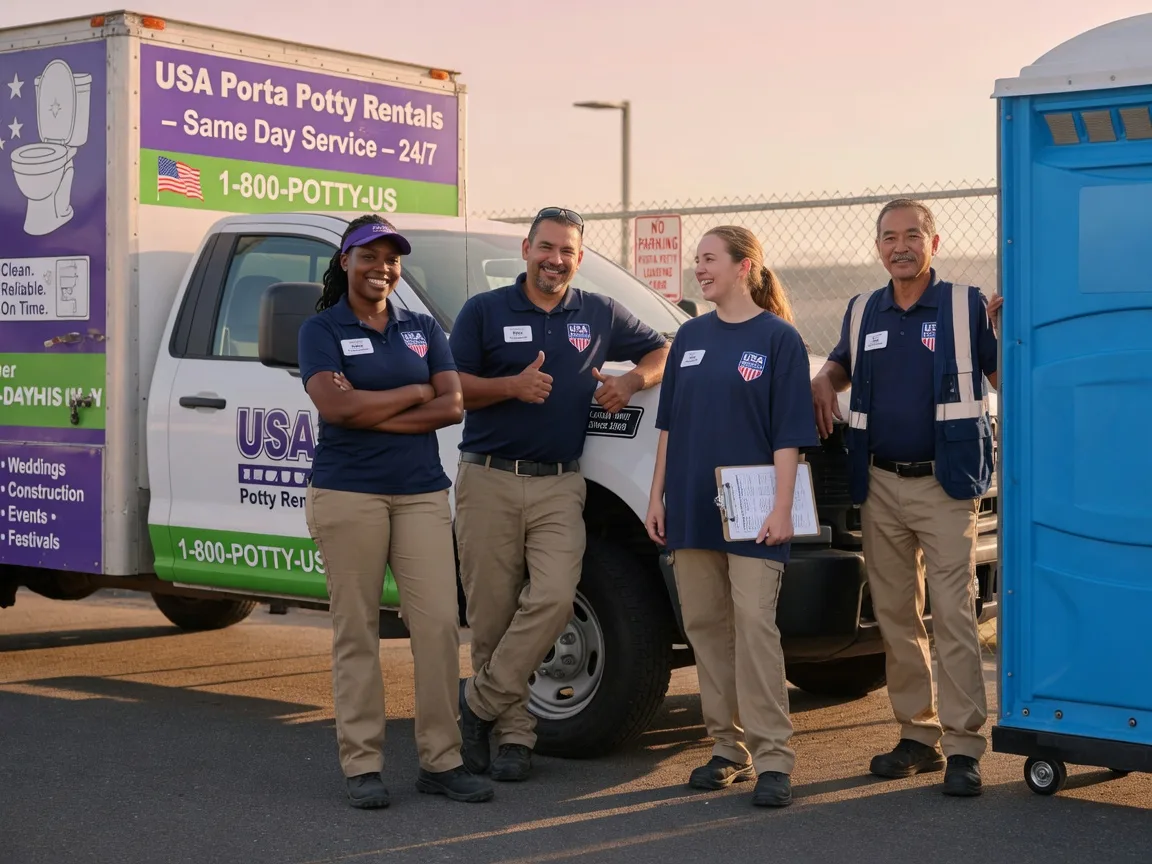 Porta Potty Rental company in Martinsburg, OH